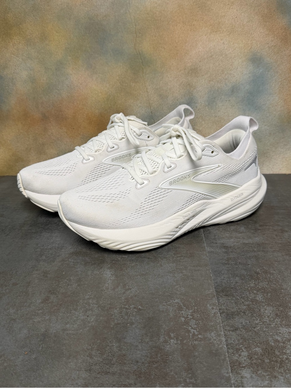 Brooks Glycerin 22 Women's White Running Shoes 1204341B151 Size 8.5B - Picture 4 of 16